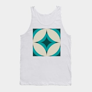 Modern Geometric Pasifika Design Tank Top